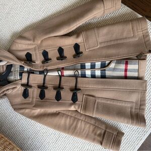 Burberry Camel Wool Coat